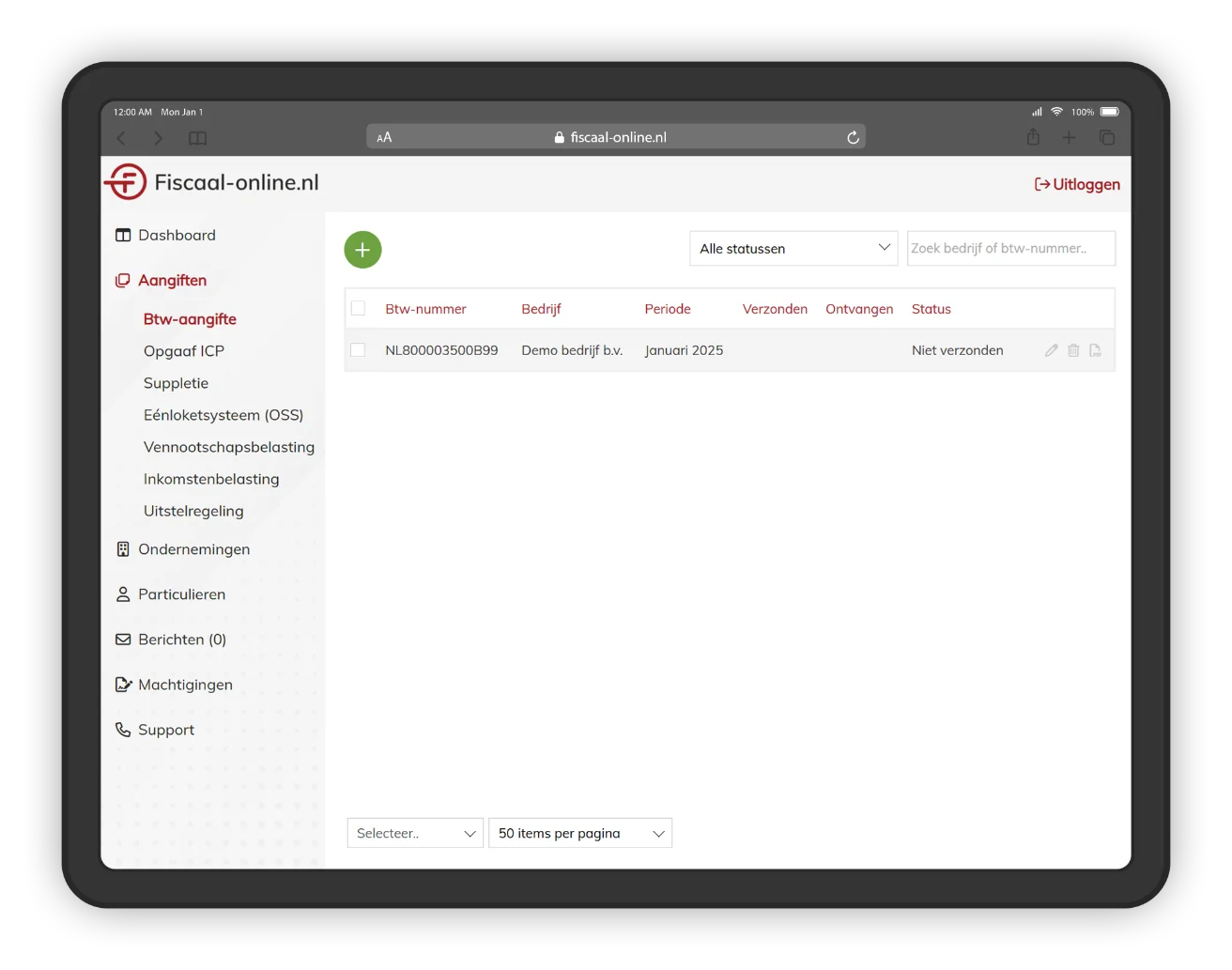 Btw-aangifte software